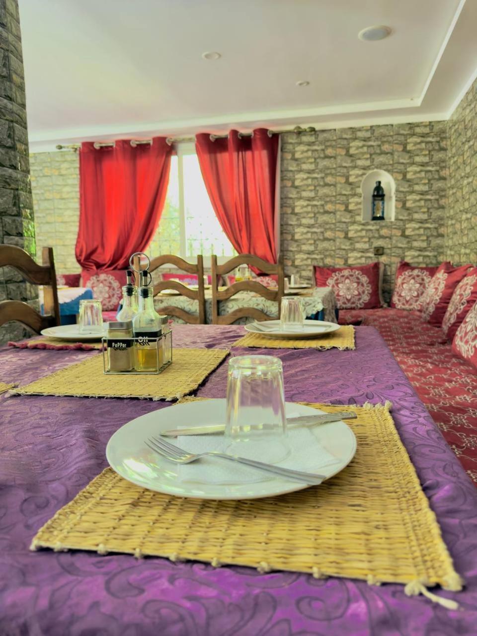 Hotel De La Vallee Ait Baha Bagian luar foto