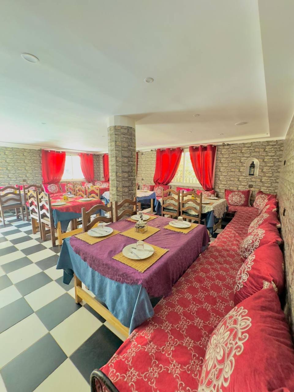 Hotel De La Vallee Ait Baha Bagian luar foto